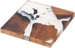Ξύλινο σουβέρ για κούπα River 8 × 8 cm