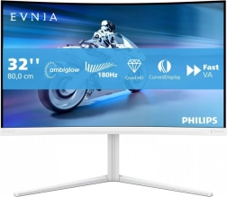 Καμπύλη gaming οθόνη 31,5" Philips Evnia 180 Hz με Ambiglow