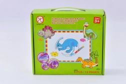 Mac Toys Παζλ Δεινόσαυροι με Υδάτινη Ζωγραφική