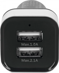 Φορτιστής αυτοκινήτου CarCharger Dual USB CE