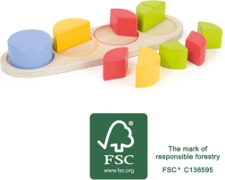 Small Foot Ξύλινος Εκπαιδευτικός Πίνακας Κλασμάτων