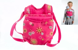 Υφασμάτινο μάρσιπο για μωρά και κούκλες 29 × 20 cm