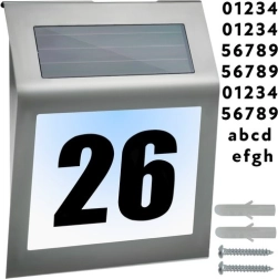 Ηλιακό φωτεινό αριθμός σπιτιού