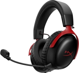 Ασύρματο gaming ακουστικό HyperX Cloud III S μαύρο-κόκκινο