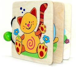 Ξύλινο βιβλίο Ζωάκια από τη Hess