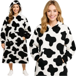 Κουβερτοκουκούλα RUHHY XXL μαύρο‑λευκό