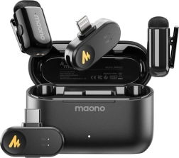 Maono WM622 PBC2 ασύρματο μικρόφωνο για iPhone/iPad με θήκη φόρτισης