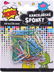 Χρωματιστοί συνδετήρες γραφείου 28 mm