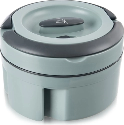 Ατσάλινος θερμικός φορητός δοχείο φαγητού 2,4 l