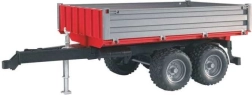 Bruder ανατρεπόμενο τρέιλερ κόκκινο