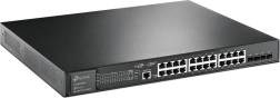 Tp-link jetstream sg3428xmp διαχειριζόμενος gigabit poe+ switch 24× rj45 και 4× sfp+ 10g