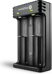 Φορτιστής συσσωρευτών everActive LC-200 για κυλινδρικούς συσσωρευτές Li-ion