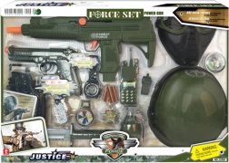 Στρατιωτικό σετ με κράνος για παιδιά