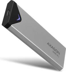 Αλουμινένια θήκη AXAGON για εξωτερικό δίσκο USB-C 3.2 Gen 2 - M.2 NVMe SSD γκρι