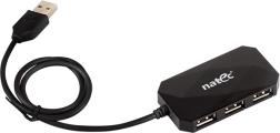 Διανομέας USB 4 θυρών LOCUST USB 2.0 μαύρος