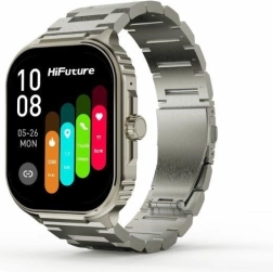 Έξυπνο ρολόι HiFuture Ultra3 Pro ασημί