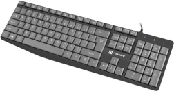 Πληκτρολόγιο Natec Nautilus US Slim 1.8m μαύρο-γκρι