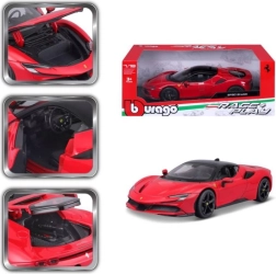 Μεταλλικό μοντέλο BBURAGO FERRARI SF90 STRADALE 1:18 κόκκινο