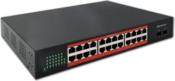 Gigabit switch δικτύου 24× RJ45 και 2× SFP 1 Gb/s