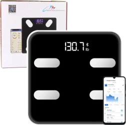 Έξυπνη προσωπική ζυγαριά με Bluetooth, μέτρηση BMI/BMR και εφαρμογή
