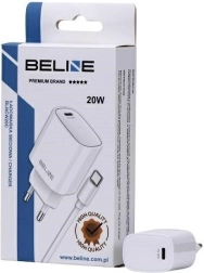 Φορτιστής πρίζας 20W USB‑C + καλώδιο USB‑C – Λευκό