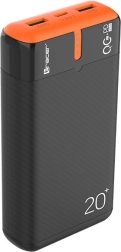 Powerbank tracer energen 20000 mAh με PD και QC 3.0, μαύρο‑πορτοκαλί