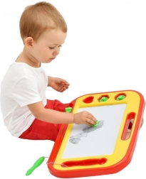 Μαγνητικός πίνακας ζωγραφικής με μαγνητικό στυλό και σφραγίδες