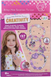 Σετ για την κατασκευή χειροποίητων κοσμημάτων: βραχιόλια και κολιέ