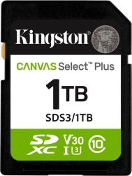 Kingston canvas select plus sdxc 1 tb gen3 (150 mb/s) – κάρτα μνήμης
