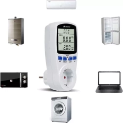 Ψηφιακό βαττόμετρο – μετρητής κατανάλωσης ενέργειας πρίζας