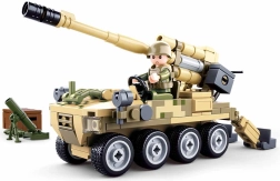 Κατασκευαστικό σετ SLUBAN army – κινητό πυροβόλο 8x8 με επίγειο όλμο