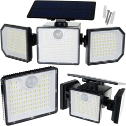Ηλιακό επιτοίχιο φως IZOXIS 167 LED 500 lm με τηλεχειρισμό και αισθητήρα κίνησης