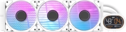 Υδρόψυξη CPU darkflash dh360d 360 mm λευκή με LCD και ARGB