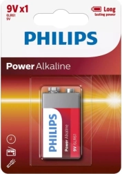 Αλκαλική μπαταρία Philips Power 9V