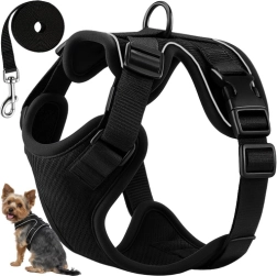 Αντιστρεσογόνα σαμαράκια για σκύλους και γάτες S Purlov με λουρί