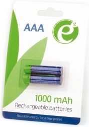 Επαναφορτιζόμενες μπαταρίες Ni‑MH AAA 1000 mAh, 2 τεμ.