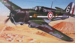 Πλαστικό μοντέλο Curtiss P-36/H-75 Hawk 1:72