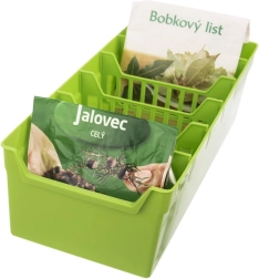 Πράσινος κουζινικός οργανωτής για μπαχαρικά 30 × 13 × 8 cm