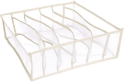 Οργανωτής ντουλάπας με 6 θήκες για εσώρουχα – λευκός
