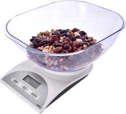 Ψηφιακή ζυγαριά κουζίνας με μπολ 5 kg