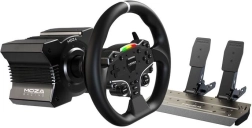 Σετ MOZA Racing R5 RS20 με τιμόνι, βάση direct drive, πεντάλ SR‑P Lite και επιτραπέζια στήριξη (PC)