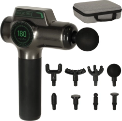 Φορητό μασάζ πιστόλι με οθόνη LED 8 σε 1