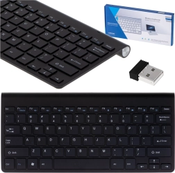 Ασύρματο πληκτρολόγιο για Smart TV, PC και φορητό υπολογιστή – μαύρο