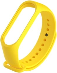 Λουράκι σιλικόνης για XIAOMI Mi Band 3/4 – κίτρινο