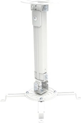 Οροφής βραχίονας για προβολέα 38–58 cm, 13,5 kg, ασημί