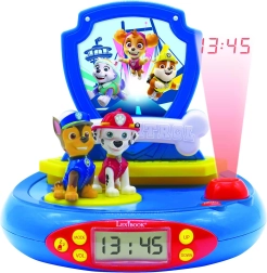 Παιδικό ξυπνητήρι με προβολέα Paw Patrol