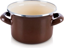 Εμαγιέ κατσαρολάκι Brown 14 cm, 950 ml