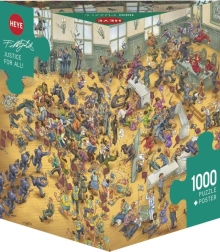Παζλ 1500 κομματιών – Αγροτική αγορά