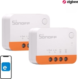 Sonoff zbmini l2 έξυπνος μίνι διακόπτης zigbee – σετ 2 τεμ.