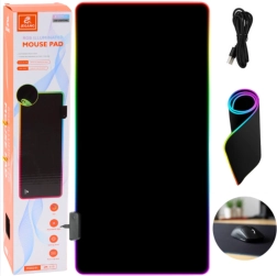 Gaming mouse pad για ποντίκι και πληκτρολόγιο με οπίσθιο φωτισμό RGB 80 × 30 cm